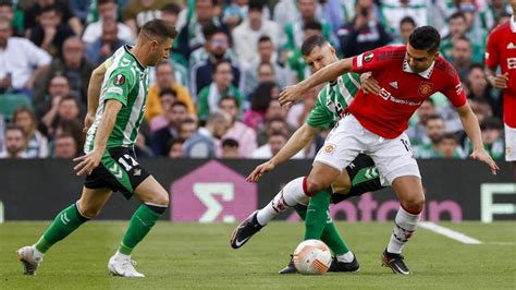Four different goal scorers spearheaded a Man. United 4-1 victory over Real Betis. They’ll look to avoid a historic comeback as they travel to Spain. Stream UEFA …